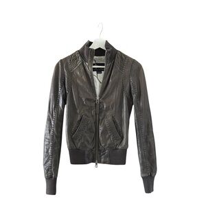 Aritzia X Mackage Jerry Leather Jacket